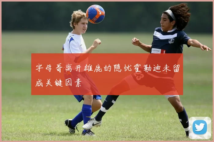 字母哥离开雄鹿的隐忧霍勒迪未留成关键因素